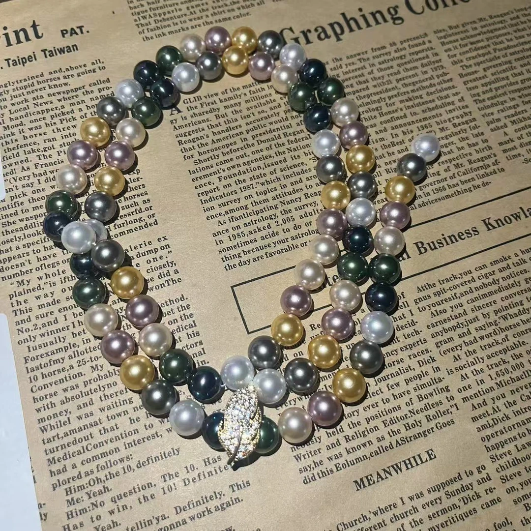 非金属珐琅项链  收藏级轻奢时尚气质简约精致项链fdm1112254