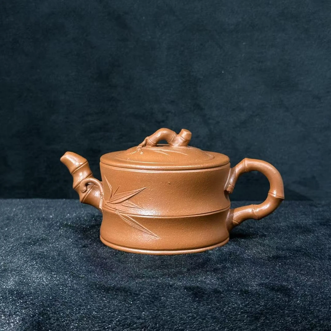 44紫砂壶竹段/101005/上海嘉禾拍卖