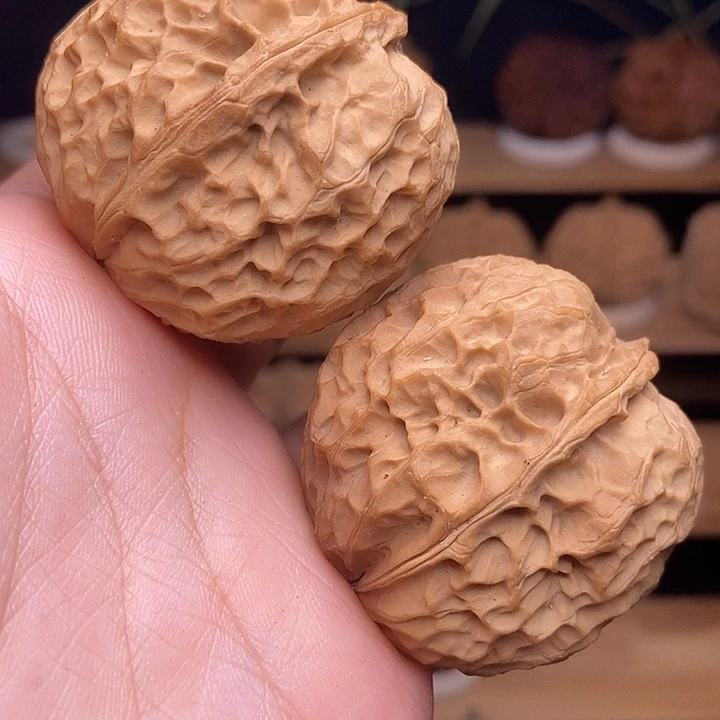 吊坠文玩核桃铁绣球43