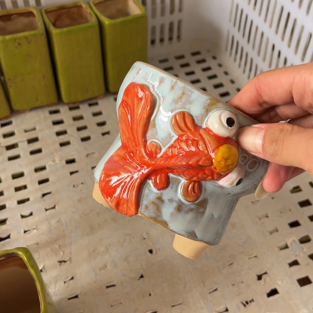 粗陶多肉花盆花盆