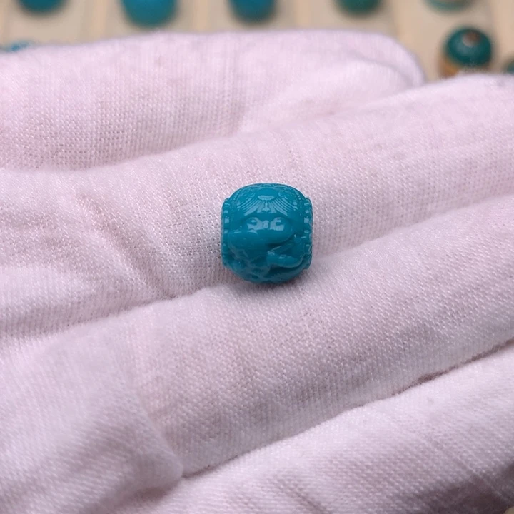 绿松石未镶嵌绿松石扎基10.5