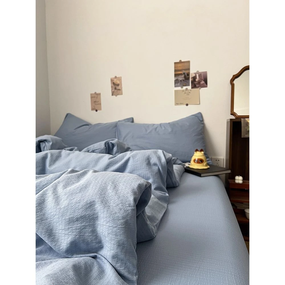 雅鹿优选【专柜同款】A类床上四件套2025新款被套被罩床单学生