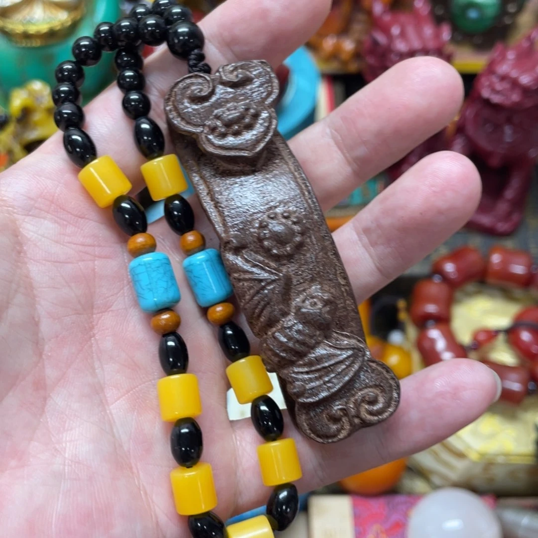 滴血莲花菩提吊坠