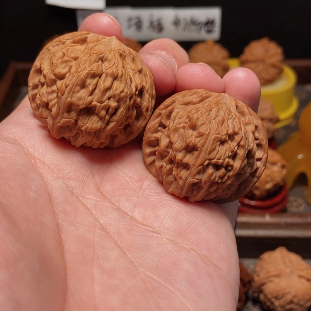 吊坠文玩核桃磨盘39尺23