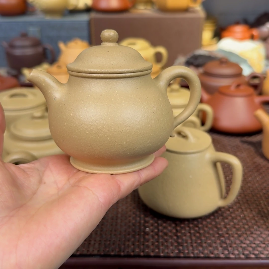 本山绿泥茶壶梨皮200毫升左右