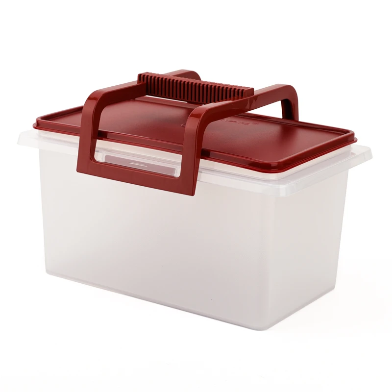 特百惠  5L手提方桶 腌泡酵素箱 大容量密封米面杂粮储藏桶