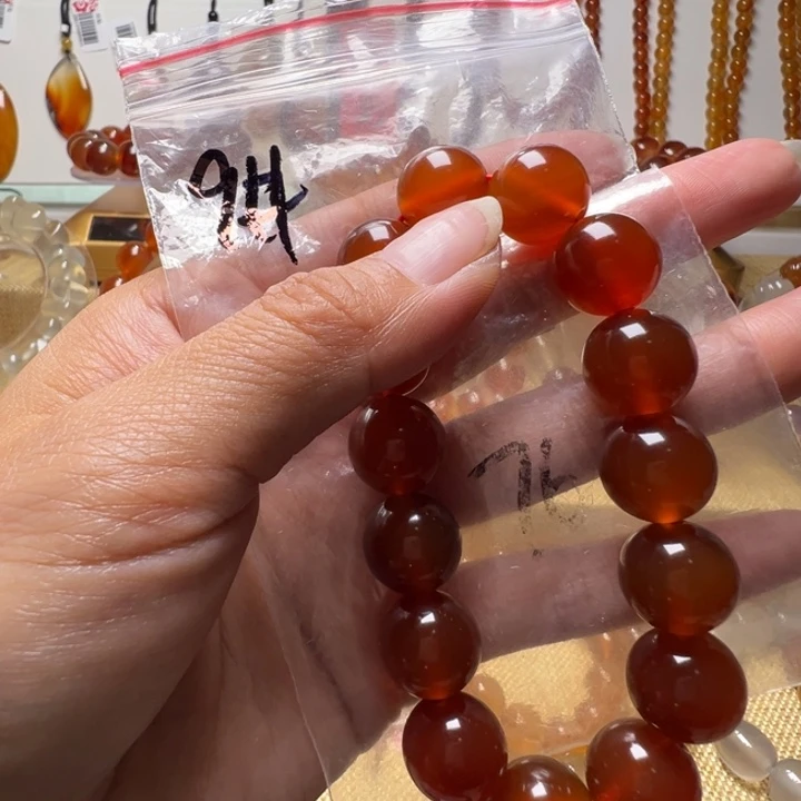 梦***哥玛瑙/玉髓颈饰未镶嵌9