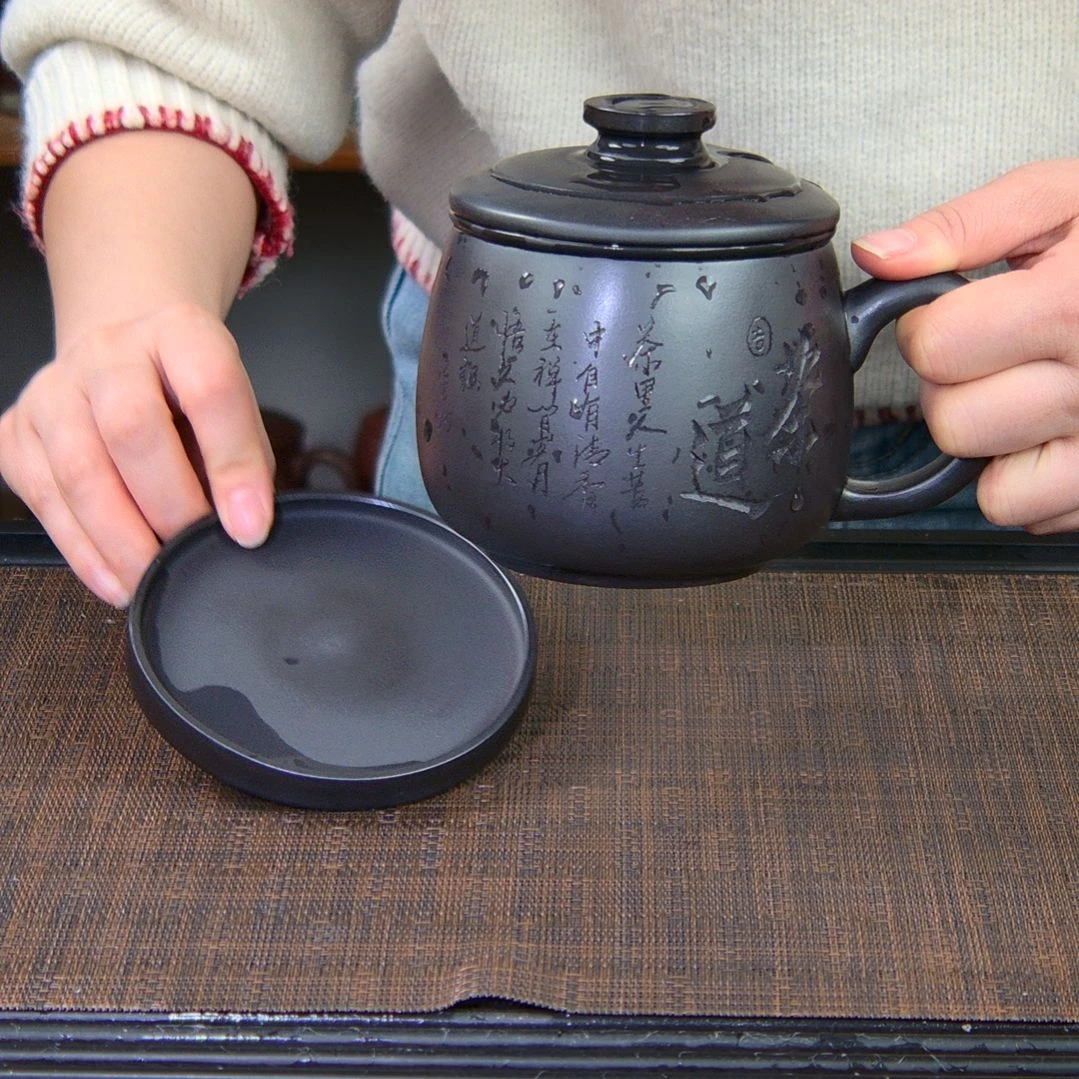 茶杯紫砂高货放漏