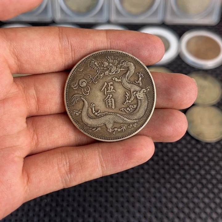 金属大头龙洋船洋工艺品