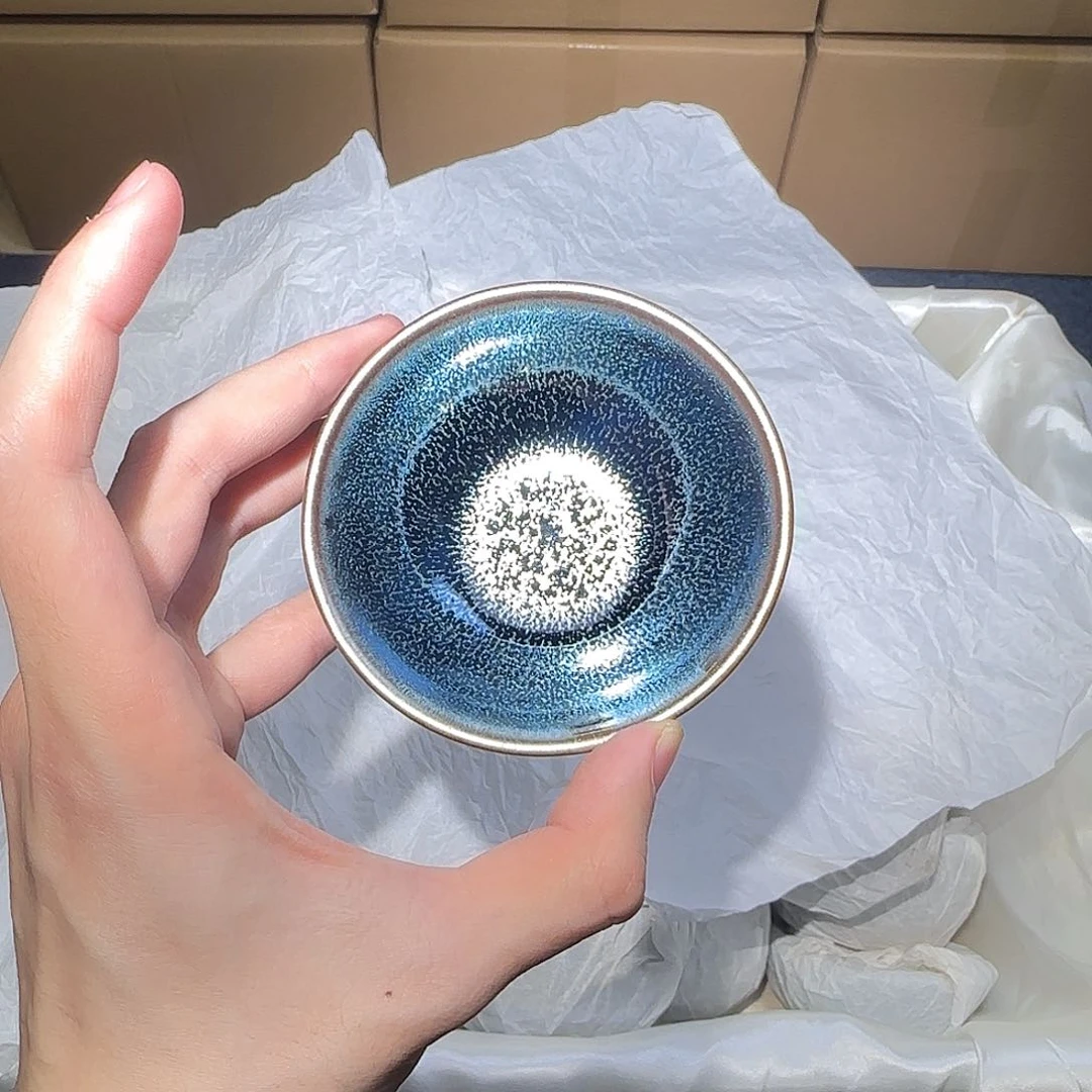 茶盏微瑕建盏，介意勿拍