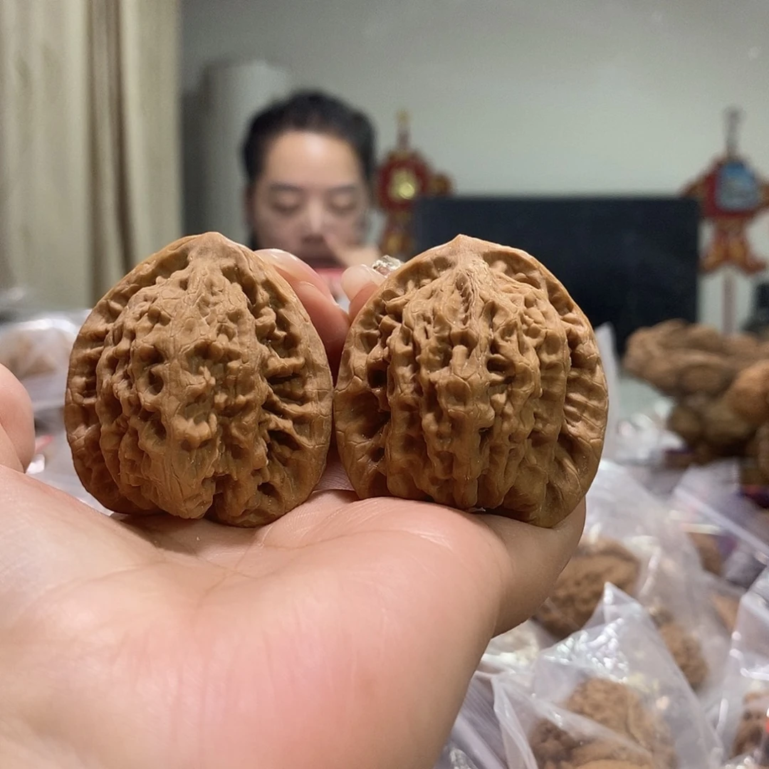 把件文玩核桃42金公子有修