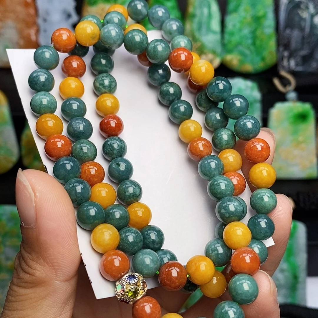 颈饰未镶嵌翡翠翡翠Ａ货一物一证福利款