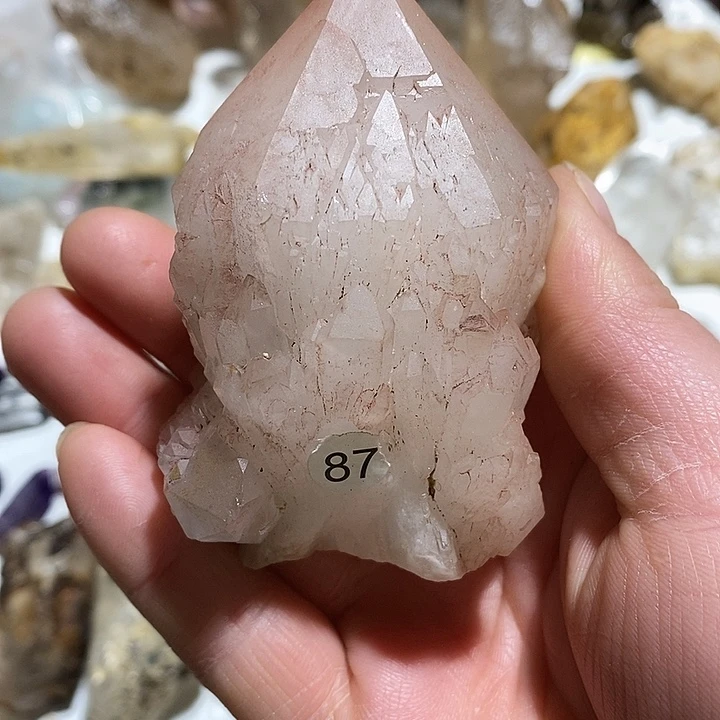 珠宝半成品水晶未镶嵌