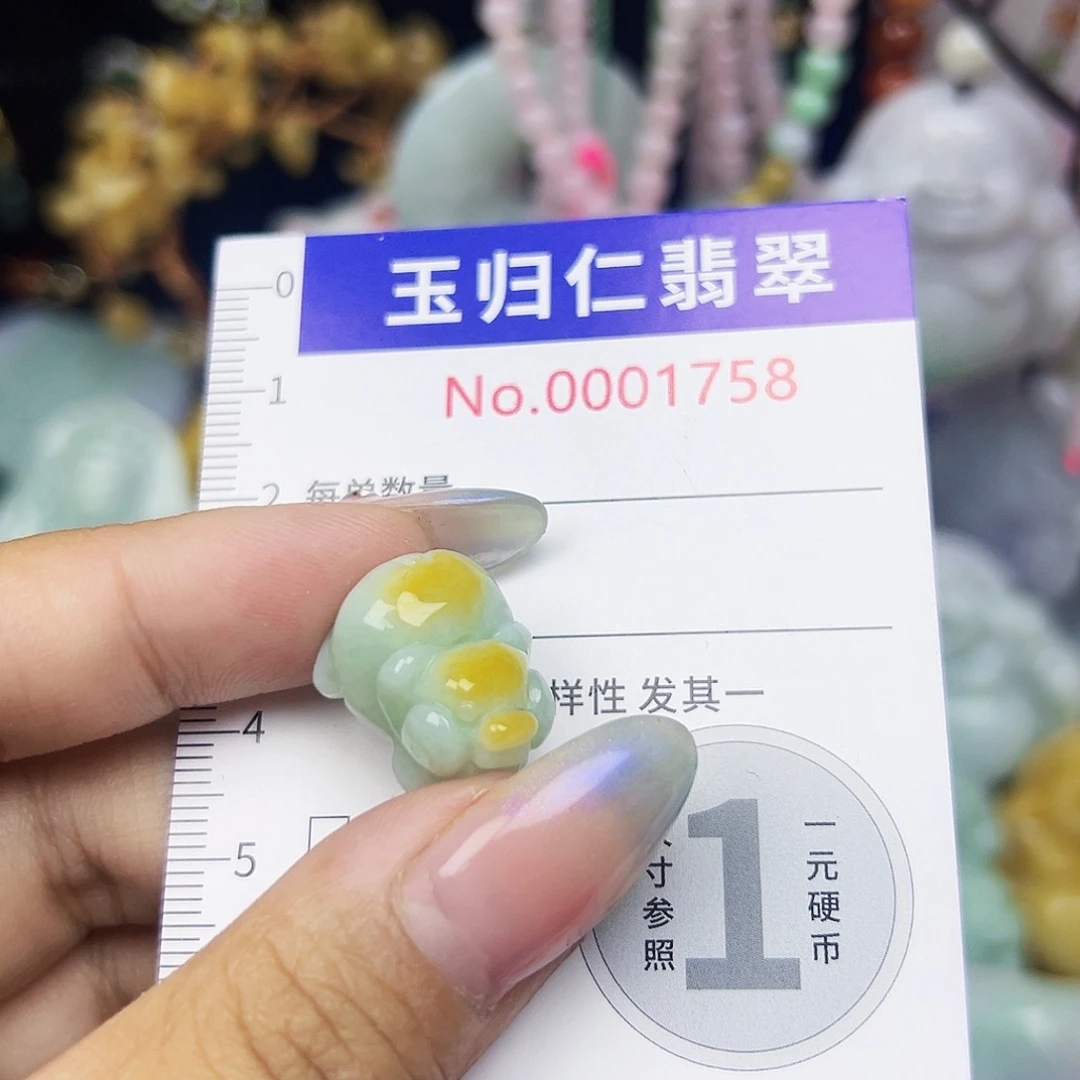 翡翠未镶嵌吊坠(不含链)111