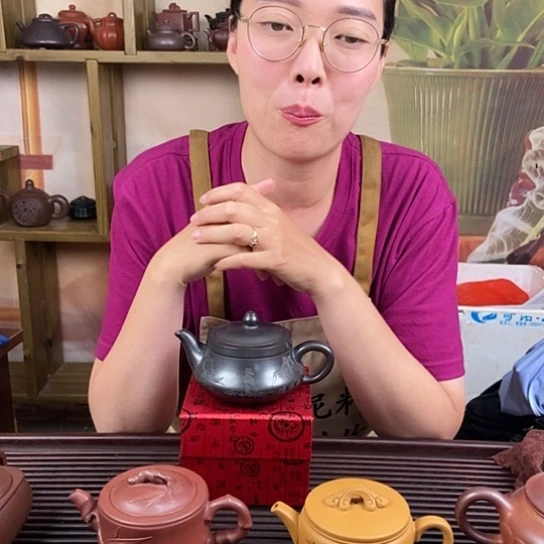 紫砂壶原矿石黄登高望远