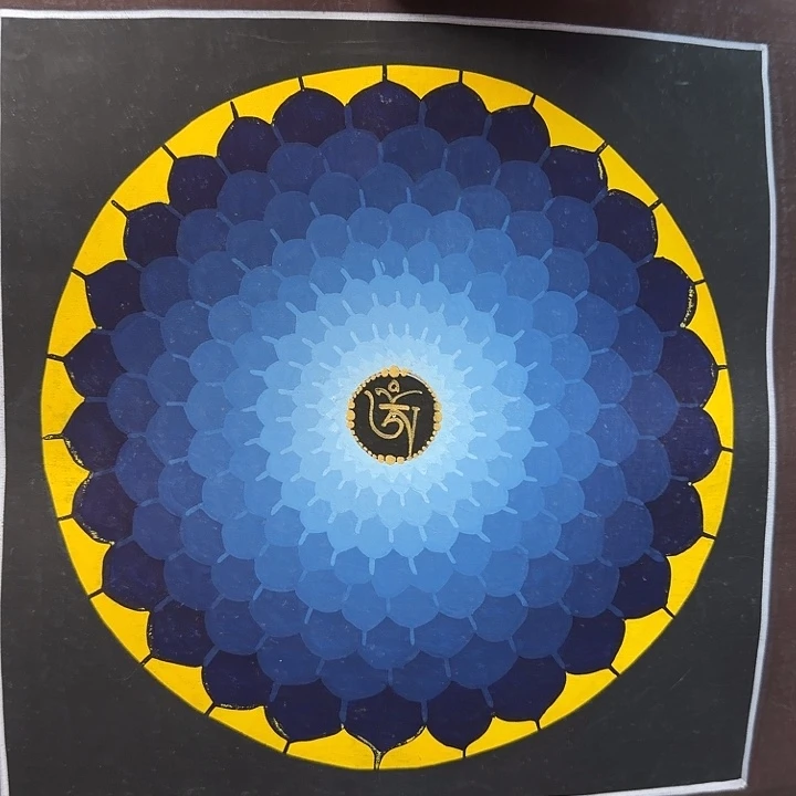 吊坠小房子-热贡纯手绘