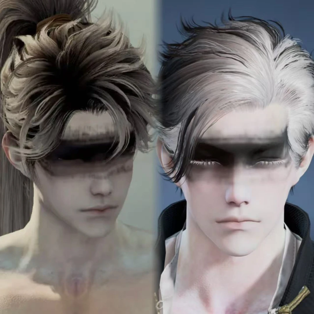 永劫无间捏脸数据 永杰永杰季沧海火男男蒙眼黑眼罩含导入教学