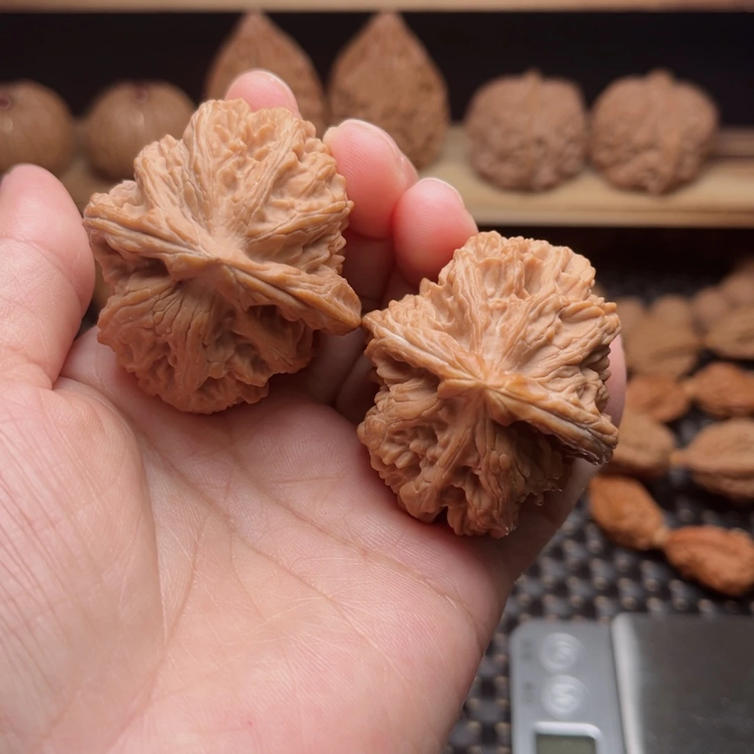 文玩核桃三羊谷43有修