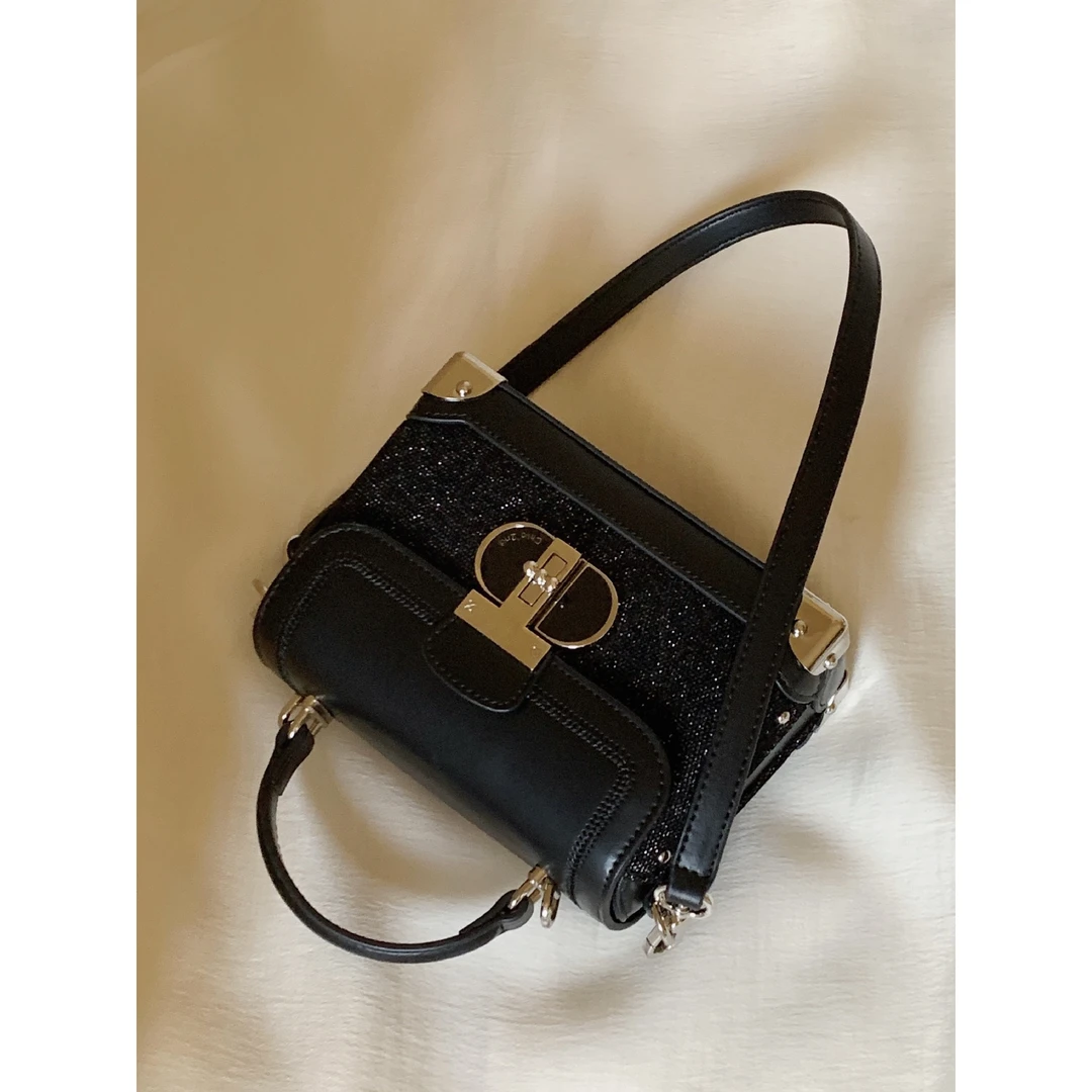 南风Chio2nd 浪漫银河盒子包小方包女2025新款复古手提单肩斜挎包