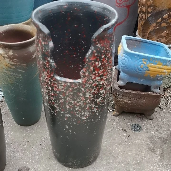 红陶口17高42瑕疵