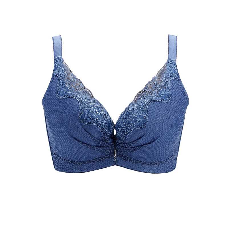 吉芝奴（geejulo）大胸显小全罩杯文胸 薄款防下垂全包容大码内衣