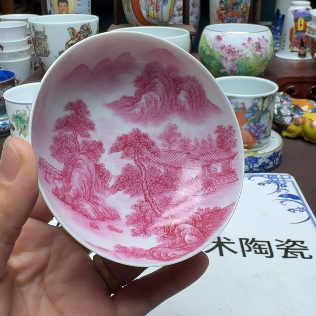 景德镇手工手绘展示