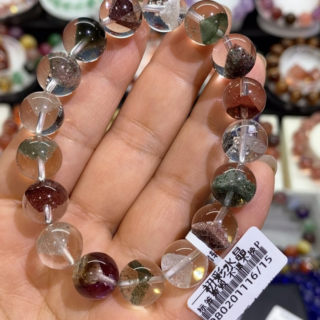 水晶手串未镶嵌四季金字塔11