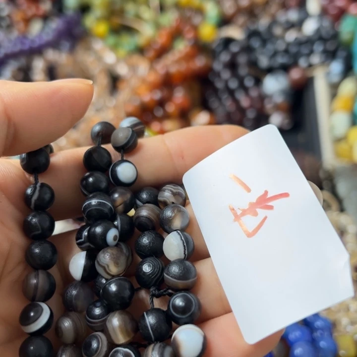 玛瑙/玉髓手链未镶嵌朝*