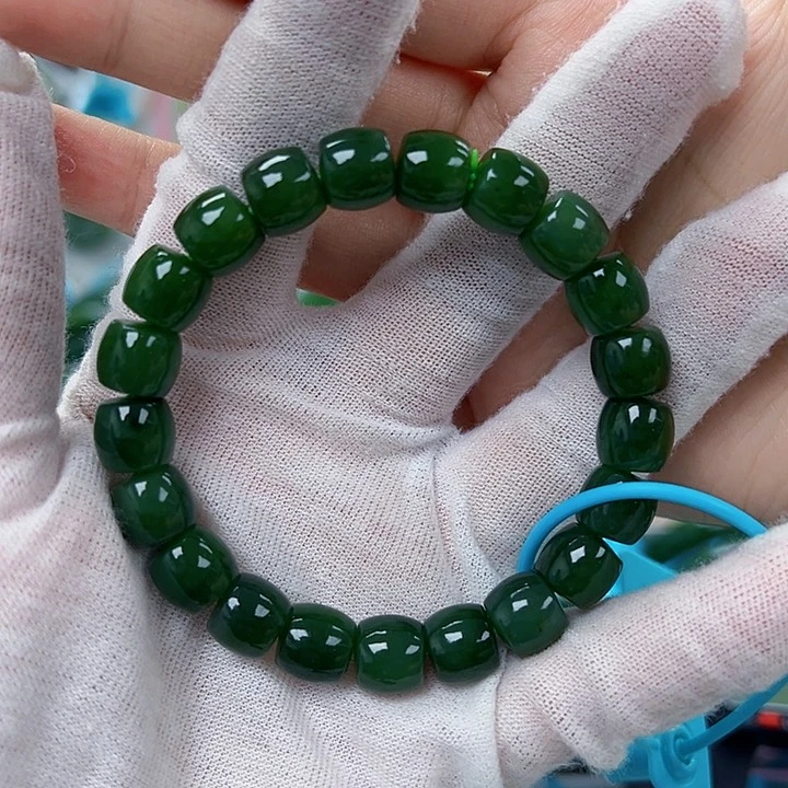 洒***雨手串未镶嵌和田玉