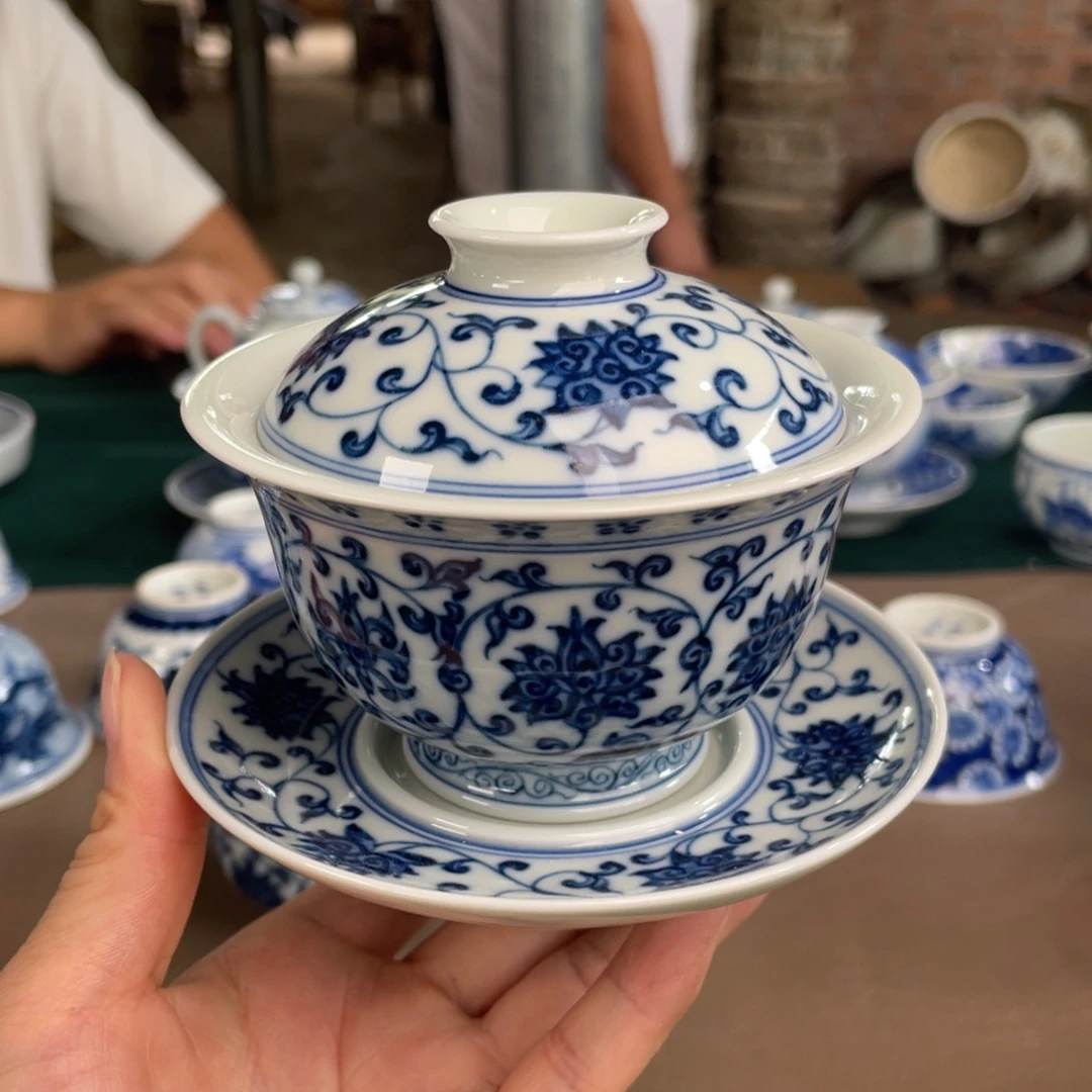 景德镇陶瓷手工手绘