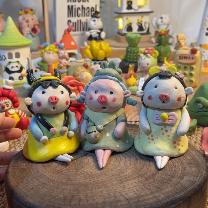 瓷片景德镇陶瓷手作福利一只