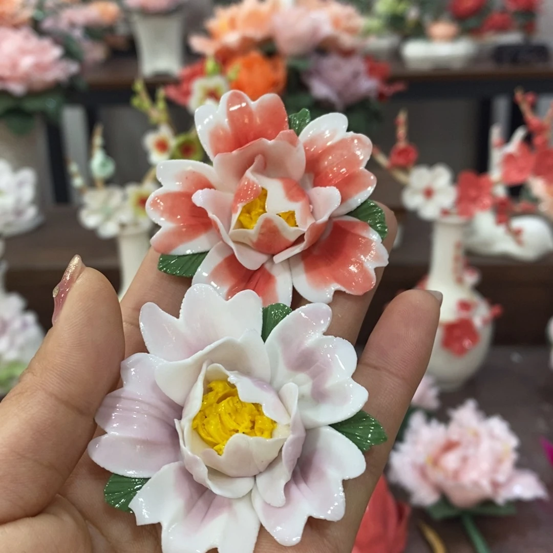 瓷片陶瓷工艺品摆件