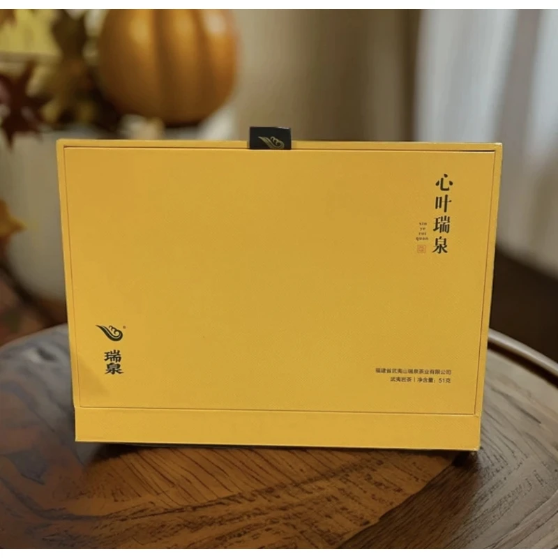 瑞泉茶业 心叶瑞泉 肉桂 51克6泡 高端礼盒 礼品袋 保质保真