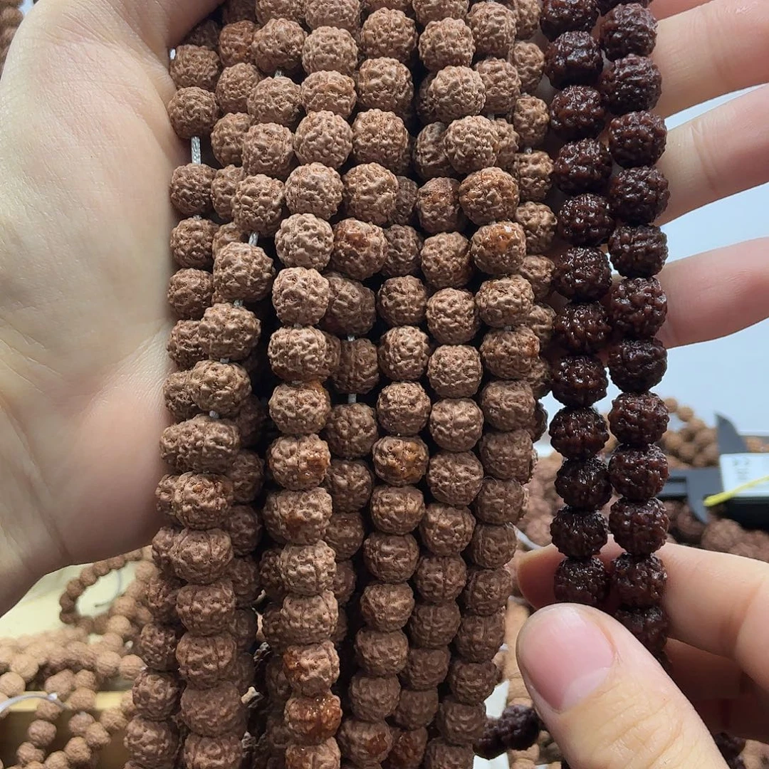 金刚菩提吊坠野龙，一条保手持