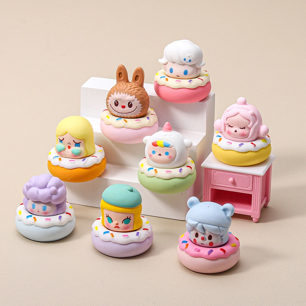 【九宫格+许愿+对对碰】甜甜圈泡泡