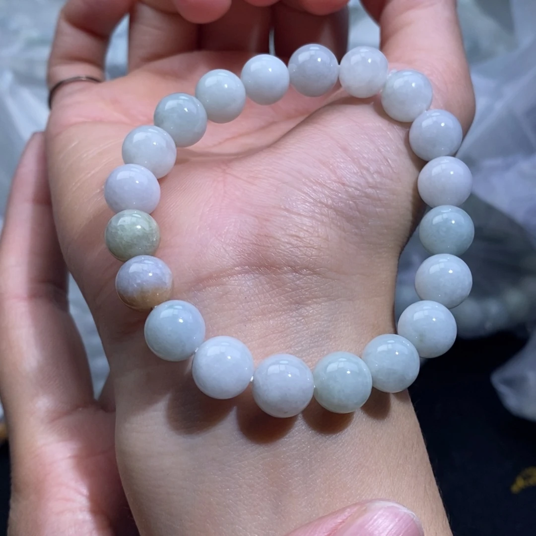 未镶嵌手串翡翠珠链