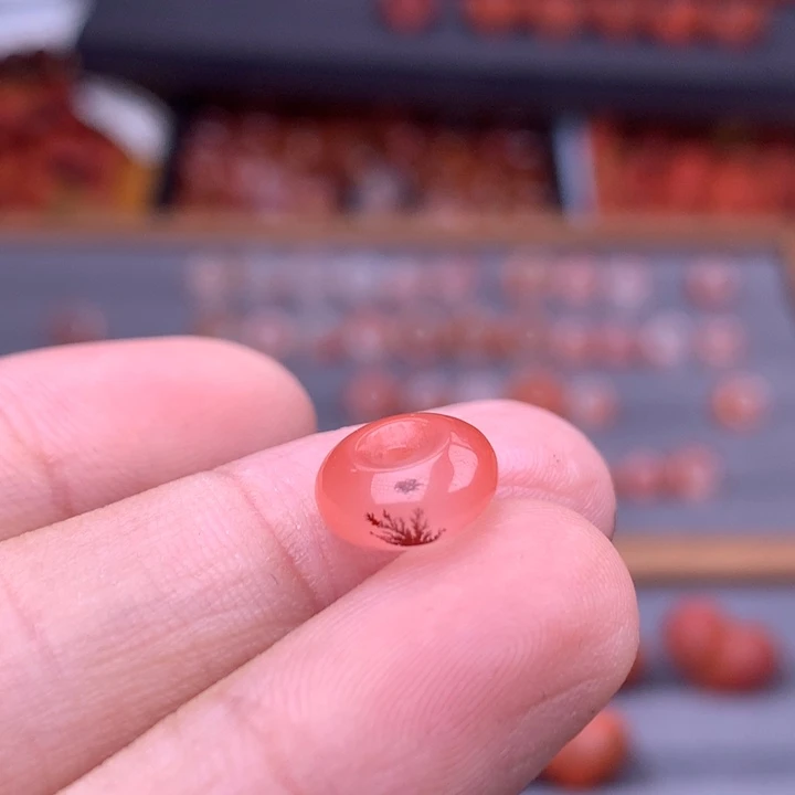 可***子南红玛瑙未镶嵌珠宝半成品996