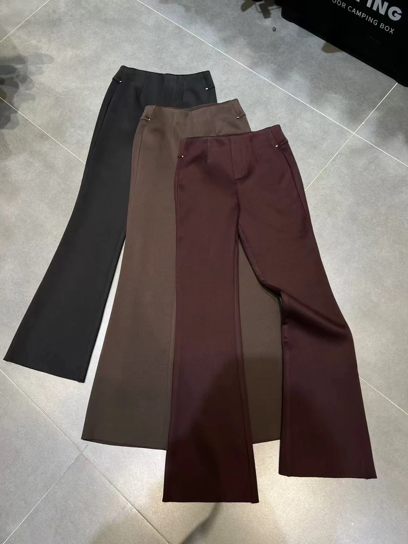 卡卡家 显瘦微喇裤