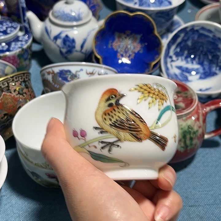 景德镇陶瓷手工手绘