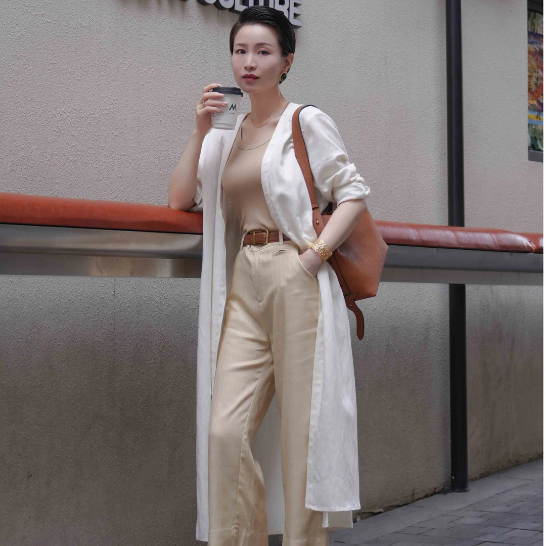 【七弦高定】新款气质长款外套