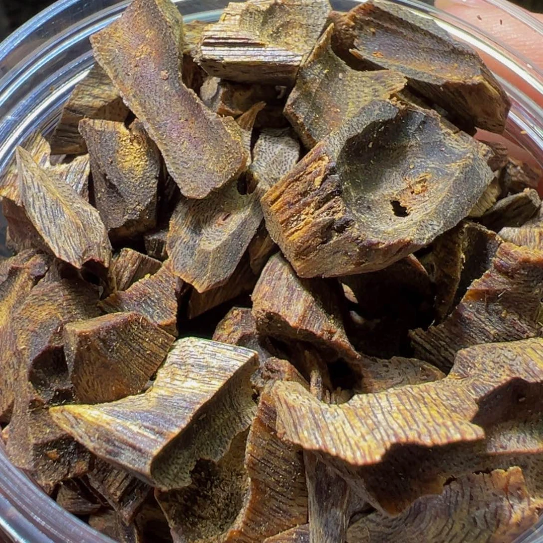 沉香手把件轻**钓沉香奇楠白棋沉水老料65克