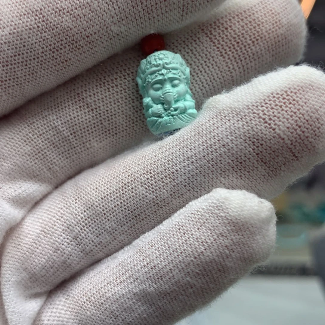 绿松石挂件未镶嵌