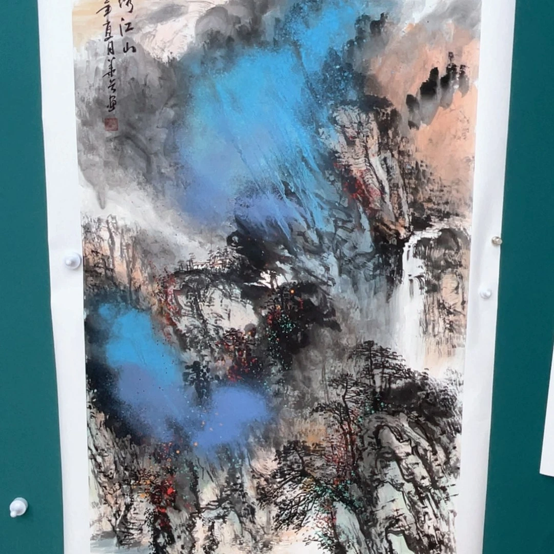 国画毛华兮老师作品欣赏