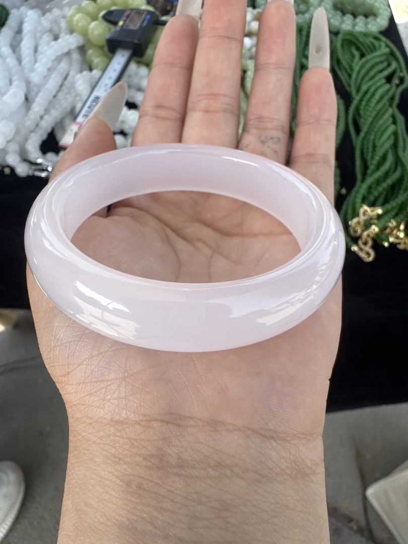 高端精品藕粉手镯52-64