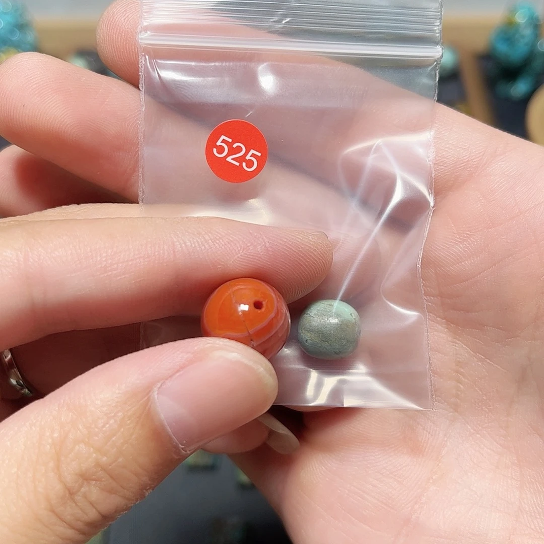 满***满未镶嵌圆珠桶珠老型手串！！玛瑙/玉髓