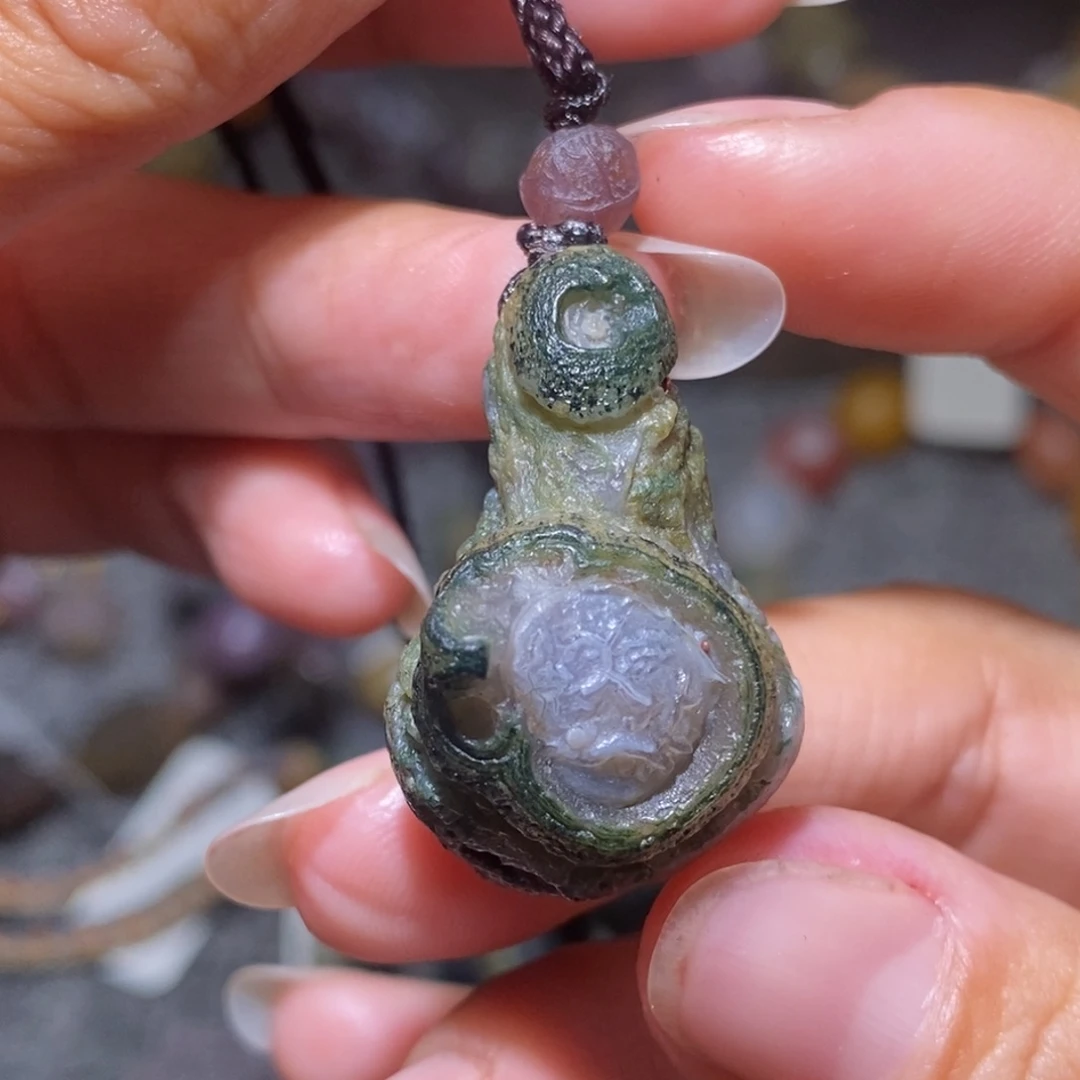 未镶嵌玛瑙/玉髓珠宝半成品