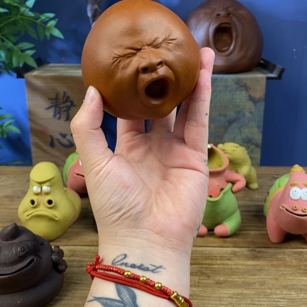 茶壶紫砂紫砂 哈欠哥