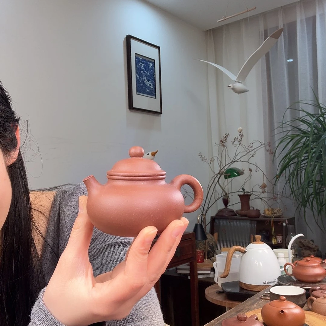 紫砂茶壶一**光全手工制作