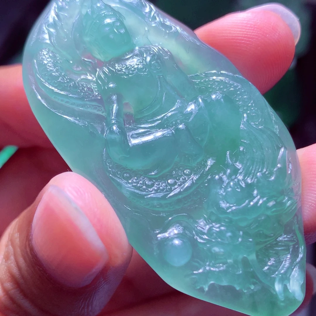 明***行定制翡翠未镶嵌天然