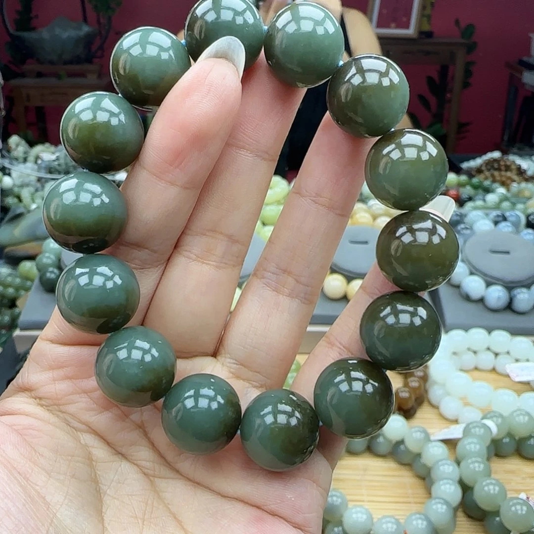 未镶嵌手串和田玉